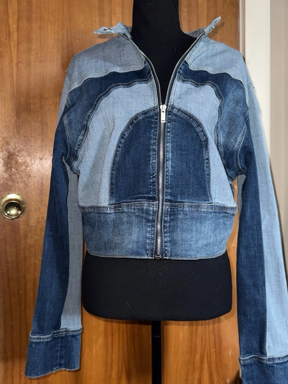 Denim matching set